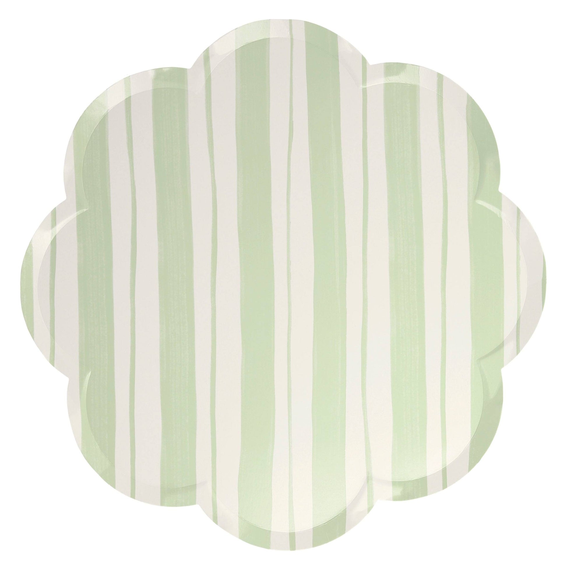 Meri Meri Ticking Stripe Dinner Plates (x 8) - partyalacarte.co.in