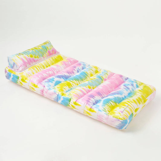 sunnylife Tie Dye Lilo Lounger - partyalacarte.co.in