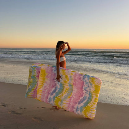 sunnylife Tie Dye Lilo Lounger - partyalacarte.co.in