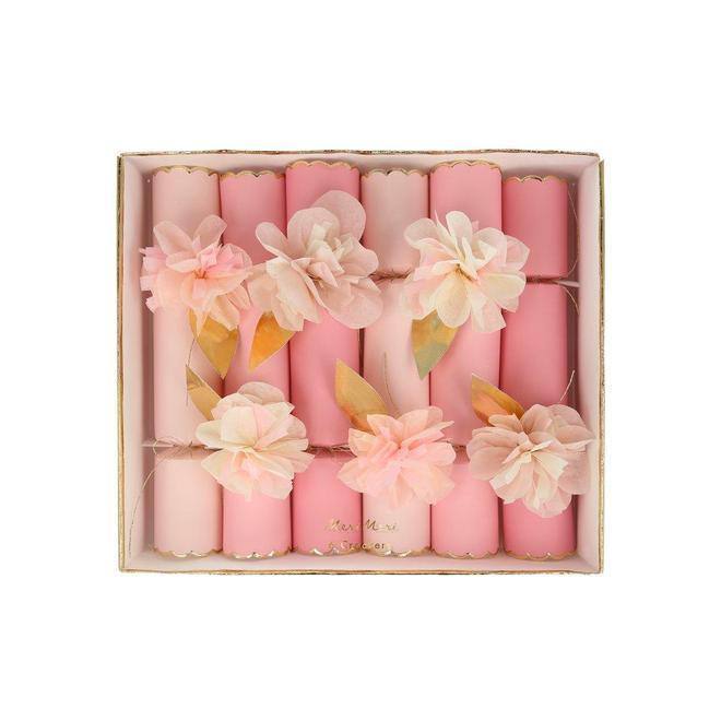 Meri Meri Tissue Floral Crackers (set of 6) - partyalacarte.co.in