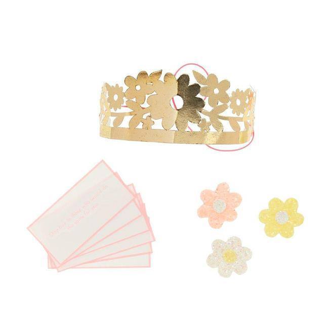 Meri Meri Tissue Floral Crackers (set of 6) - partyalacarte.co.in