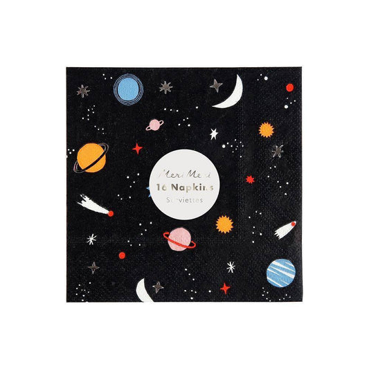 Meri Meri To The Moon Napkins - partyalacarte.co.in