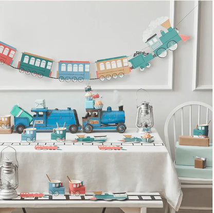 Meri Meri Train Garland - partyalacarte.co.in