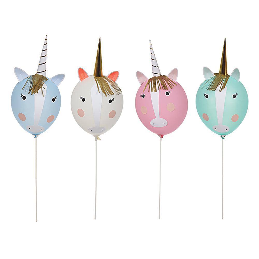 Meri Meri Unicorn Balloon Kit (set of 4) - partyalacarte.co.in