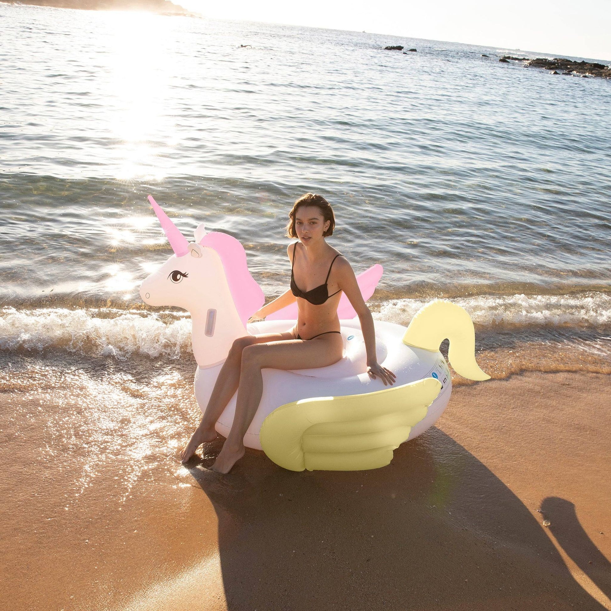 sunnylife Unicorn Luxe Ride-On Float - partyalacarte.co.in