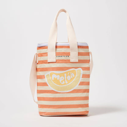 sunnylife Utopia Melon Light Cooler Drinks Bag - partyalacarte.co.in
