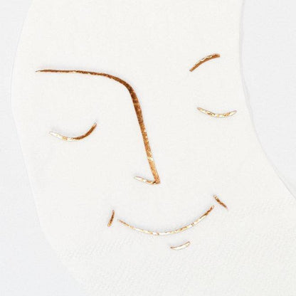 Meri Meri Vintage Halloween Moon Napkins (set of 16) - partyalacarte.co.in