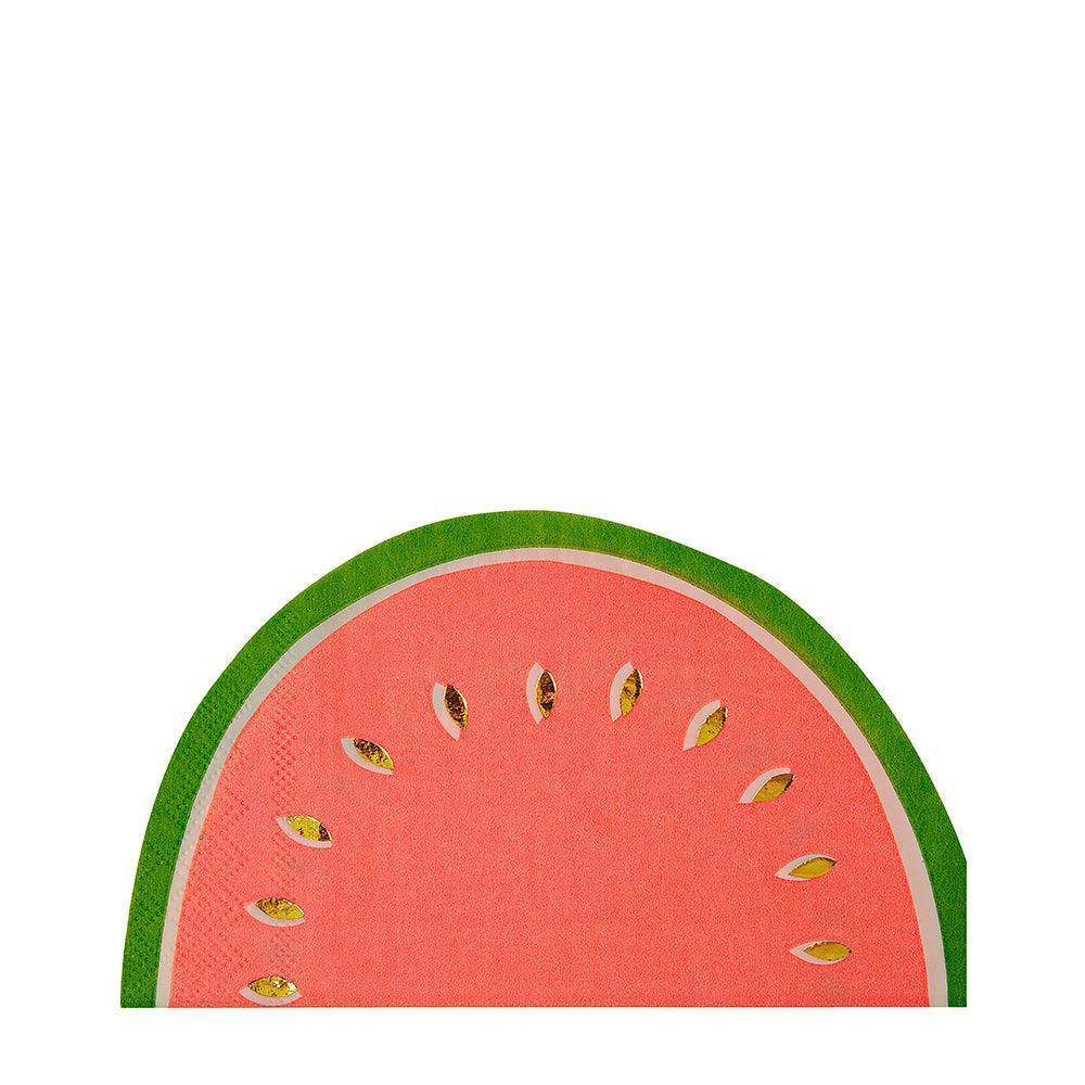 Meri Meri Watermelon Napkins (set of 16) - partyalacarte.co.in