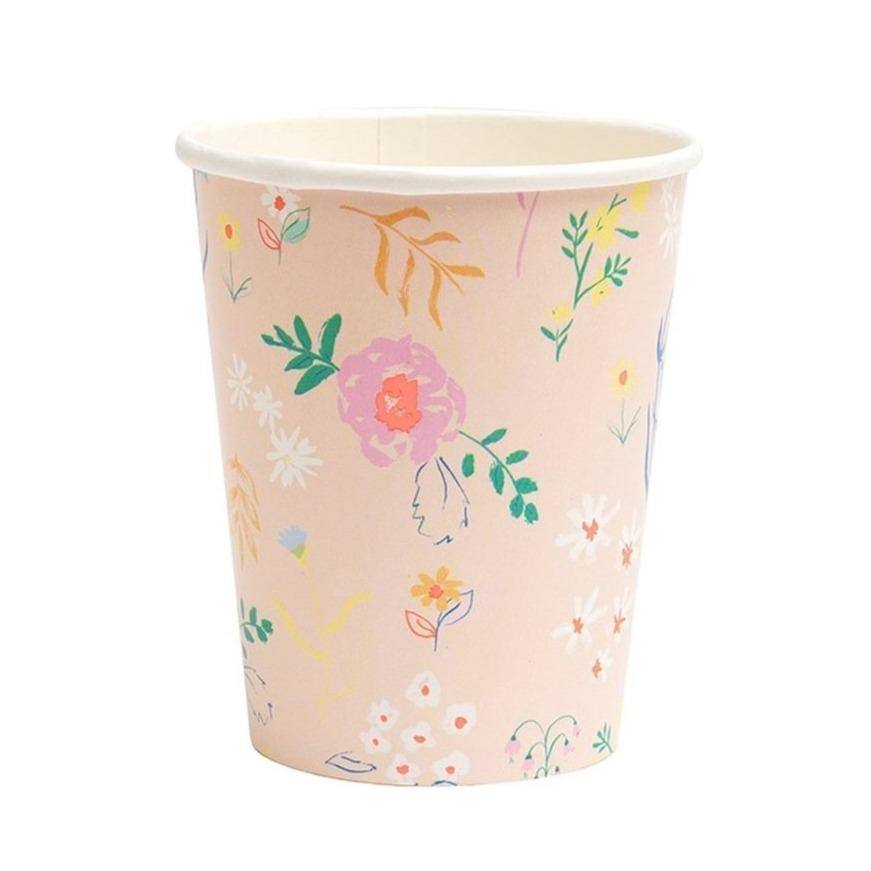 Meri Meri Wildflower Pastel Cups (x12) - partyalacarte.co.in