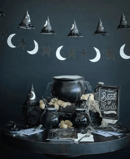 My Minds Eye Witching Hour Candle Shaped Napkin (x24) - partyalacarte.co.in