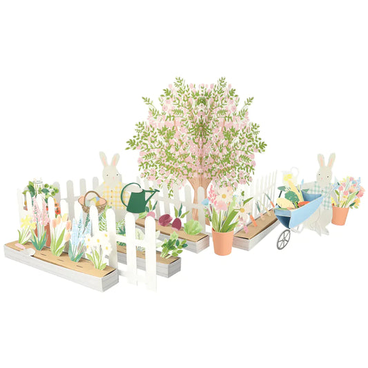Meri Meri Bunny Paper Play Garden - partyalacarte.co.in 