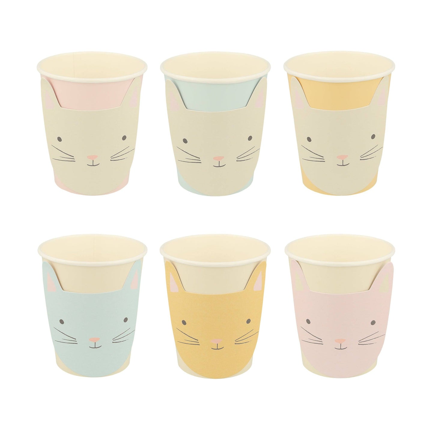 partyalacarte.co.in Cute Kitten Cups (x8) - partyalacarte.co.in