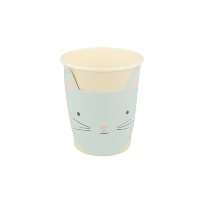 partyalacarte.co.in Cute Kitten Cups (x8) - partyalacarte.co.in
