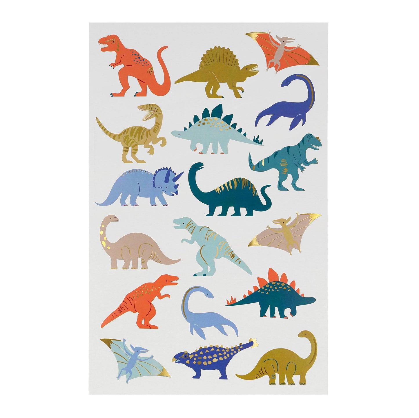 Meri Meri Dinosaurs Tattoo Sheets - partyalacarte.co.in