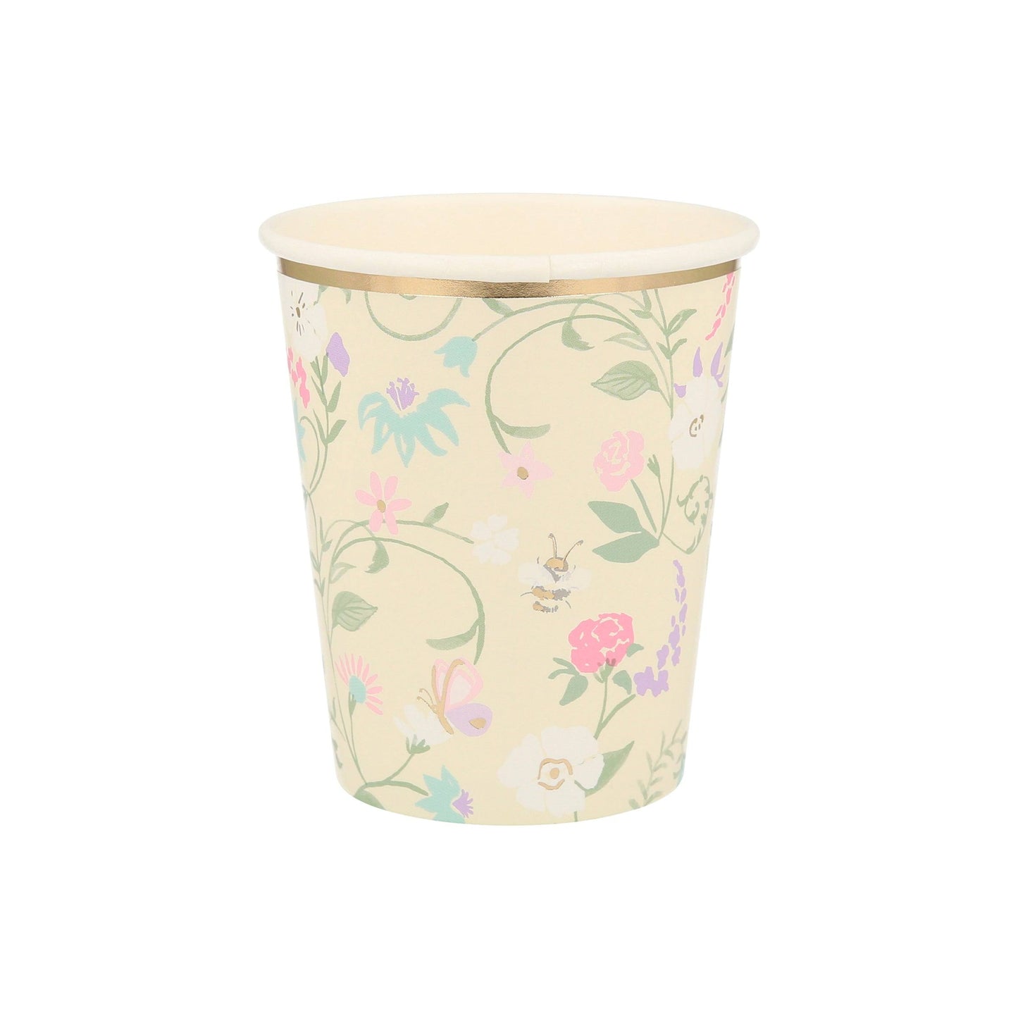 Meri Meri Ladurée Paris Floral Cups (x8) - partyalacarte.co.in