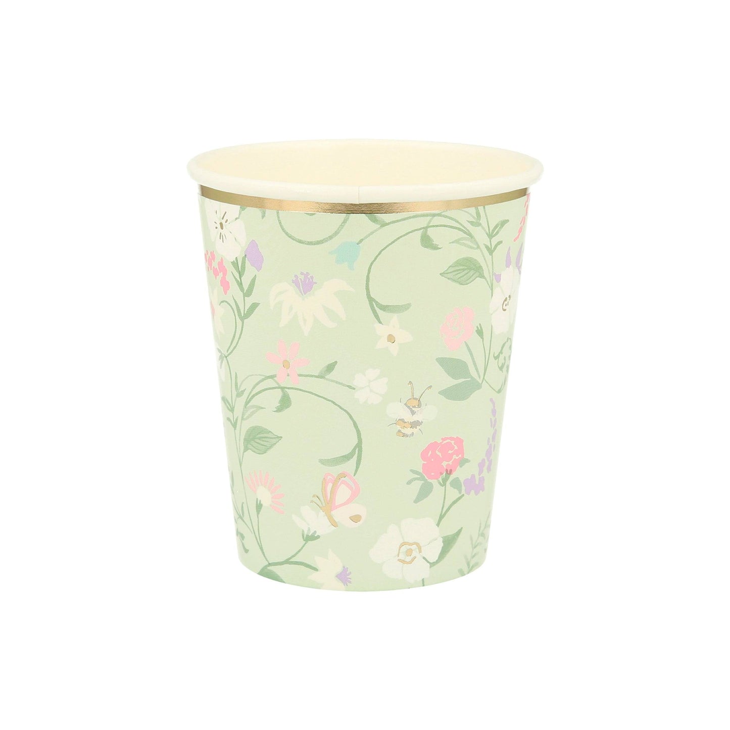 Meri Meri Ladurée Paris Floral Cups (x8) - partyalacarte.co.in