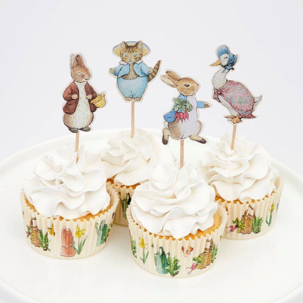 Meri Meri Peter Rabbit™ & Friends Cupcake Kit - partyalacarte.co.in 